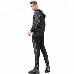 OEM Unisex cuello redondo sudadera Jogger entrenamiento chándal conjunto XL personalizado calle desgaste canguro bolsillo para hombres ropa deportiva primavera - Product Image 6