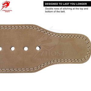 Cinturón de levantamiento de pesas deportivo con logotipo personalizado, fabricado con diseño ajustable, acabado premium y excelente durabilidad para uso en el gimnasio. - Product Image 6