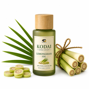 Aceite Esencial de Limoncillo de Tamil Nadu 100% Puro y Natural de Primera Calidad, Destilado al Vapor, para Aromaterapia y Cuidado Facial, Kodai Global Export - Product Image 1