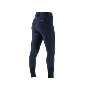 Jodhpurs d'équitation pour femmes Premium à adhérence intégrale, avec assise en gel, grip en silicone antidérapant personnalisable et tissu performant flexible pour - Product Image 1