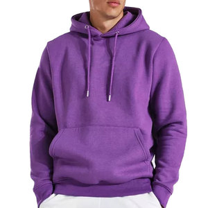 Premium Men Pullover Hoodie Thick Cotton Blend Soft Inner Fleece Warm Eco-Friendly Breathable Winter for Outdoor Training Daily - Product Image 1
