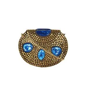 Classic Style Handcrafted Antique <b>Metal</b> Clutch for Women Elegant <b>Metal</b> <b>Crafts</b> Accessory - Product Image 1