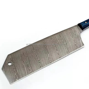 Cuchillo de carnicero de acero de Damasco de alto carbono de 7 pulgadas con mango de palisandro, cuchillo de carnicero a precio de fábrica para uso en la cocina - Product Image 1