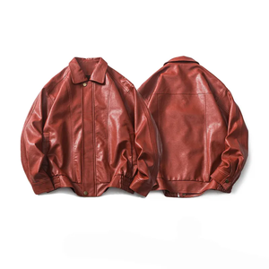 Chaqueta de Cuero para Mujer MOON WEARS, Diseño Personalizado Estilo 2026, Cuero Sintético con Aspecto de Piel, Chaqueta de Invierno con Logotipo Frontal - Product Image 3