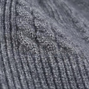 Gorro de lana tejido para hombre y mujer, gorro de invierno a la moda, cálido, suave, con puño acanalado, informal, para clima frío, personalizado. - Product Image 2