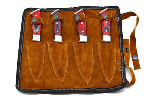 Cuchillos para carne de acero de Damasco con acabado inoxidable, Colección de cuchillos para carne de acero de Damasco, Cuchillos para carne de acero de Damasco - Product Image 4