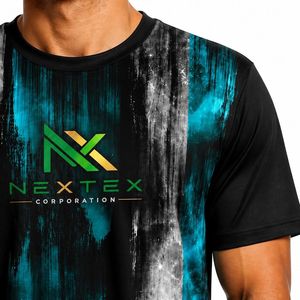 T-shirt personnalisé pour homme, imprimé galaxie, séchage rapide, vêtements de sport d'été, vêtements athlétiques respirants, polyester, sublimation, tee-shirt graphique - Product Image 4