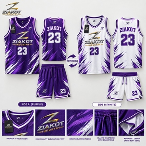 Venta al por Mayor Directa de ZIAKOT INDUSTRY, Jersey de Baloncesto Retro Personalizado Azul Marino, Dorado y Blanco, Auténtico - Product Image 6