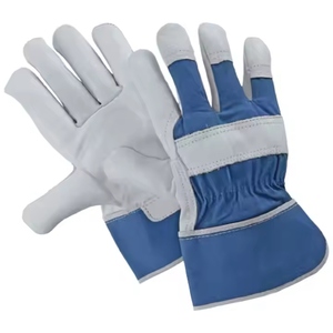 Guantes de Seguridad de Cuero de Cabra de Alta Calidad y Resistentes para Trabajo Industrial, Construcción, Hogar, Jardinería y Protección de Manos - Product Image 1