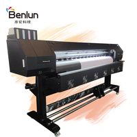 Impresora de cuero automática rollo a rollo Benlun Eco-Solvente a base de agua de un solo cabezal, precio impactante 1800