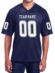 Camiseta de Fútbol Americano Personalizada, Sublimada, de Corte Holgado, Estilo Rugby, para Hombre, Malla Transpirable, Ropa Urbana - Product Image 3