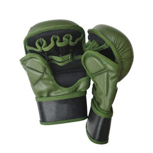 Guantes de MMA de Grado Profesional para Artes Marciales, Boxeo y Sparring, Cómodos Guantes de Cuero PU para Hombres y Mujeres, Diseño Transpirable - Product Image 2