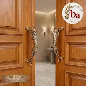 Tiradores y Manijas de Latón Antiguo con Diseño de Tigre de Hierro Fundido y Ecológico para Uso en Múltiples Habitaciones - Product Image 3
