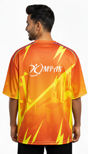 Camiseta Urbana de Moda, Sublimada, Holgada, Informal, para Hombre, Estilo Popular - Product Image 2