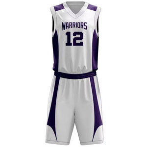 Conjunto de Uniforme de Baloncesto Sublimado Personalizado, Unisex para Adultos, Transpirable, con Degradado Morado y Rosa, Camiseta sin Mangas y Pantalones Cortos - Product Image 5