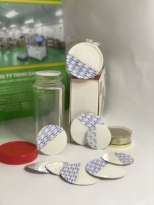 Sous-couche thermosensible inviolable à décollement facile pour bouteilles pharmaceutiques en PET/PP/PE de qualité alimentaire, imprimées sur mesure, Vietnam - Product Image 3