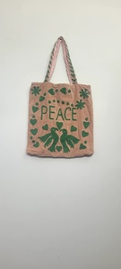 Bolso Tote Mini Casual de Estilo Clásico, 100% Algodón, Ecológico, Reutilizable, con Cierre de Cremallera, para Mujer y Niña - Product Image 2