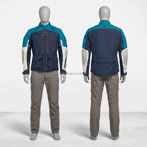 Ventilated Reinforced Motorcycle <b>Racing</b> <b>Jacket</b> Full Sleeve Protective Riding <b>Jacket</b> Breathable Motorcycle Gear OEM Custom - Product Image 5