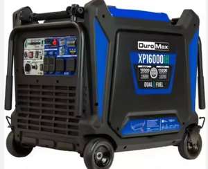 VENTAS RÁPIDAS DuroMax XP16000iH Generador Inverter Portátil Industrial de Cobre de Combustible Dual de 16,000 Vatios 110V/48V 12V/24V 24V - Product Image 1