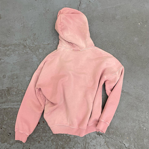 newCustom Hoodies Can Print Logo With Custom Label Washed Essentials Hoodie Blank Oversized Cotton Hoodie High Quality new - Product Image 3