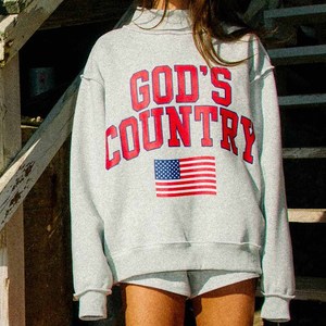 Felpa Girocollo Vintage Personalizzata American Dream in Cotone Felpato con Patch in Ciniglia, <span class=keywords><strong>Abbigliamento</strong></span> Universitario Greco - Product Image 6