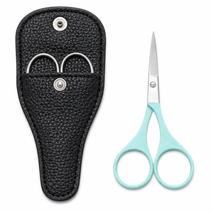 Tijeras OPTITECH para Pestañas Pequeñas, Mini Tijeras para Cutículas de Uñas, Acero Inoxidable, Cosméticas para Cejas, Multiusos, para Diestros, Duraderas - Product Image 3