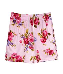 กางเกงขาสั้นสำหรับผู้ชายและผู้หญิงผ้าพิมพ์ลายตาข่ายแห้งเร็ว - Product Image 4