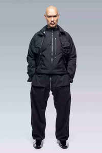 Veste technique de haute qualité pour homme, streetwear tactique, coupe-vent imperméable, style cyberpunk, cargo multi-poches, manteau utilitaire à capuche - Product Image 6