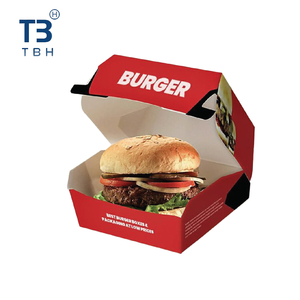 Meilleure vente : Fournisseur malaisien de boîtes à burger jetables en carton blanc, type coquille, idéales pour les stands de restauration rapide, événements et fêtes - Product Image 3