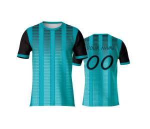 Camiseta Deportiva Informal Sublimada con Logotipo Personalizado, Tejido de Punto Sólido de 180 g, Transpirable |   Camiseta al por Mayor con Cuello Redondo y Manga Corta, 100% Poliéster - Product Image 4