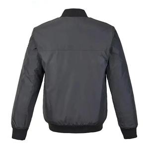 Blouson Bomber Homme en Gros avec Patch Lettre B, Veste de Pilote Décontractée, Coupe-Vent Streetwear, Manteau d'Hiver pour Homme - Product Image 2