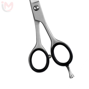 Ciseaux de coiffure professionnels en acier inoxydable, lame tranchante, manche long, pour droitiers, poignée en caoutchouc - Product Image 3