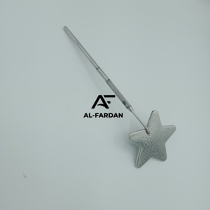 <b>Mirror</b> Polish <b>Star</b> Shape <b>Mirror</b> Handle For Eyelash Extension with Custom Private Logo Stainless Steel Lash Beauty Tools - Product Image 3