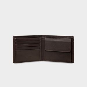 Picard Genuine Leather Bifold Wallet 7 Inch Credit <b>Card</b> <b>Holder</b> Dark Brown - Product Image 1