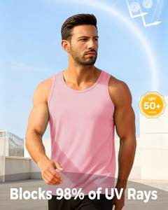 Débardeur athlétique pour homme en polyester doux, respirant, léger, confortable pour le mouvement, toucher lisse, extensible, forme moderne - Product Image 6