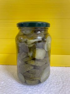 Premium Crinkle Cut Hamburger Dill Gherkin Chips in Vinegar | OEM Private Label Available - Product Image 4
