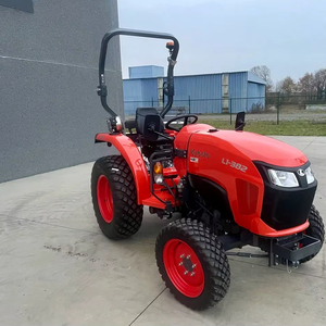 Tracteur agricole compact Kubota L2501 4x4 avec chargeur frontal, tondeuse autoportée, tracteur utilitaire agricole pour champ et verger - Product Image 2
