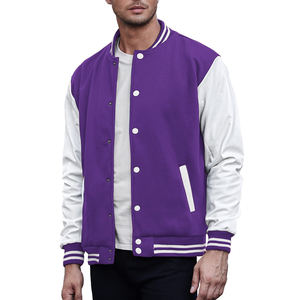 Vestes Letterman pour hommes, nouvelle conception, couleur personnalisée, en gros, vêtements streetwear chauds, veste d'hiver Letterman pour hommes - Product Image 1