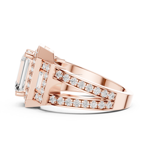 Stela jewels 14K elegante anillo de mujer chapado en oro joyería de declaración para uso diario y de fiesta - Product Image 2