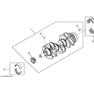 JD Heavy Duty Tractor Spare Component R538912 Replacement <b>Part</b> for Efficient Performance Longevity <b>Agricultural</b> <b>Machinery</b> <b>Parts</b> - Product Image 2