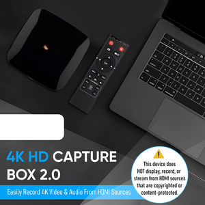 Boîtier de capture vidéo 4K HD 2.0 avec entrée HDMI, enregistrement USB/MicroSD, prise en charge 4K60, superposition audio, diffusion en direct et enregistrement - Product Image 6