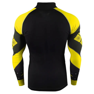 Vente en gros de rashguards de Jiu-Jitsu de haute qualité, respirants, écologiques, à séchage rapide, antibactériens, pour hommes, sur mesure, rashguards MMA - Product Image 6