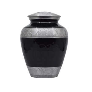 Urna Funeraria de Aluminio Hecha a Mano con Diseño de Rosa Azul para Cenizas Humanas, Urna Grande de Metal para Cenizas, Venta al Por Mayor Directa de Fábrica - Product Image 6