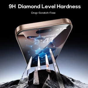 <strong>iPhone</strong> Privacy Tempered <strong>Glass</strong> <strong>Screen</strong> <strong>Protector</strong> &amp; Camera Lens Cover Set , in Stock USA, 6-in-1 Complete Kit - Product Image 2