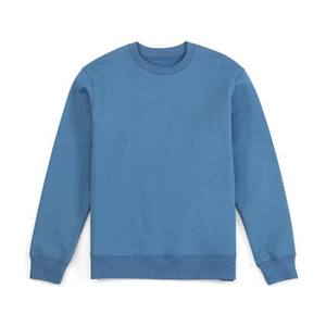 Sudadera de Cuello Redondo para Hombre, Corte Holgado, Color Sólido, Tejido de Algodón, Estilo Casual para Otoño - Product Image 6