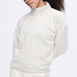 Sweat-shirt décontracté zippé pour femme, coupe ample, coupe-vent, chaud et respirant, idéal pour le sport et la course à pied, collection automne-hiver - Product Image 6