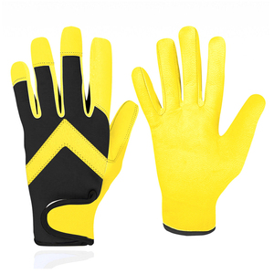 Guantes de Trabajo de Cuero de Alta Calidad, Cómodos, Protección para las Manos, Guantes de Conducción, Artículo de Moda, Guantes de Seguridad Multiusos para Conductor - Product Image 1