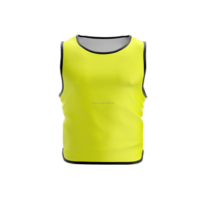 Baberos y chalecos de entrenamiento de fútbol personalizado poliéster sublimado fútbol Scrimmage bajo MOQ OEM directamente hecho en fábrica - Product Image 6