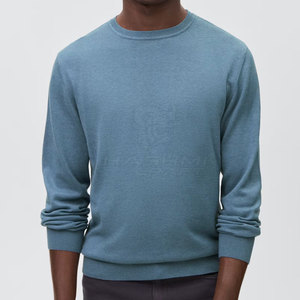 Pulls classiques pour hommes en tissu tricoté doux, coupe confortable pour un usage quotidien, les voyages, le travail et la mode saisonnière - Product Image 2