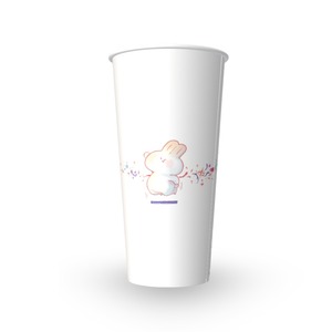 Gobelet en papier personnalisé à paroi simple, enduit de PE, recyclable et de qualité alimentaire, 8-22 oz, anti-fuite pour boissons chaudes - Product Image 5